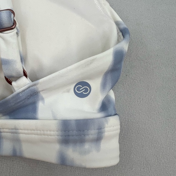 CALIA Women's Strappy Back Ruched Medium Support Bikini Swim Top XS - Picture 8 of 9